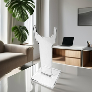 Giá đỡ súng trường đơn, rộng, trong suốt, giá trưng bày 8 inch, giá đỡ súng sưu tầm thẳng, nghiêng riêng lẻ, đặt hàng hai chiếc mỗi bên, nhiều loại - Product Image 5