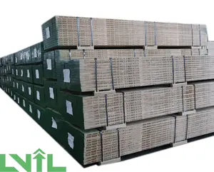 LVIL lvl papan kayu lapisan dasar dasar pembuatan popler penuh di pabrik Tiongkok untuk penggunaan furnitur luar ruangan