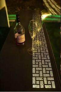 Panel decorativo de hormigón de arte translúcido, mesa de guía de pared, panel decorativo, mesa y taburete personalizables, venta directa de fábrica - Product Image 5