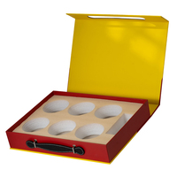 Boîtes d'emballage pour bouteilles de miel en carton dur estampage en feuille d'or Boîte cadeau alimentaire en papier jaune Insert pour gaufrage de sucre et de miel