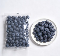 IQF Blueberry Beku Utuh Warna Biru Tua Grade A Kualitas Premium Blueberry Beku untuk Grosir Roti