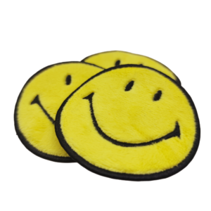 Parches de diseñador personalizados al por mayor para ropa, bordados, tejidos, termoadhesivos, para uso DIY, de plástico, tela y sarga con borde cortado a láser - Product Image 5