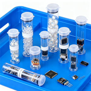 Nhà máy tùy biến trong suốt nắp vặn bao bì nhựa ống & hộp với màn hình in ấn tùy chỉnh màu sắc & logo - Product Image 6