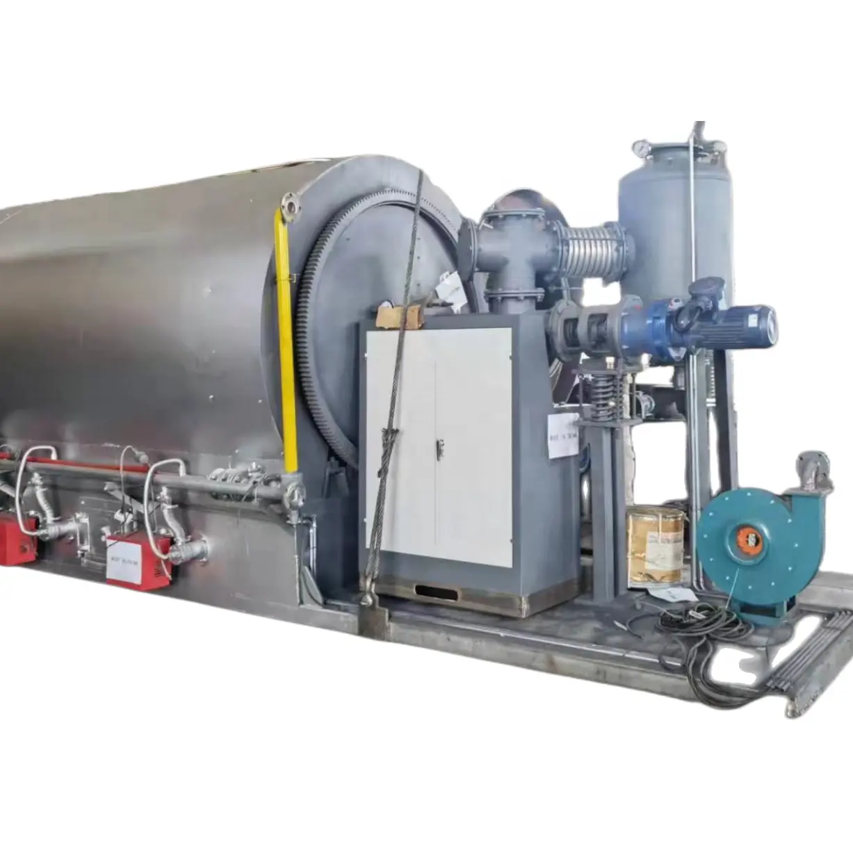 semi-continuous waste tyre plastic pyrolysis diesel fuel oil machine