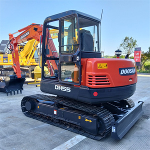 Excavadora Usada Doosan DH55 de 5 Toneladas, Mini Excavadora de Construcción Pequeña DX55-9C, EPA CE, Excavadora de Segunda Mano a Buen Precio - Product Image 2