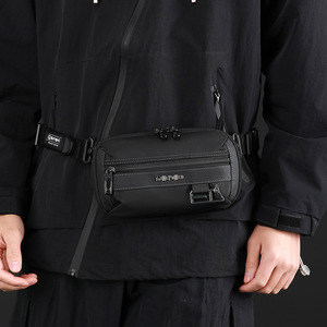 Sac banane de cyclisme imperméable WePower pour homme, avec sangle réglable, couleur unie, sac de poitrine pour usage quotidien, Hiver 2025 - Product Image 1