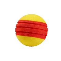 Typti Foam Tennis Pickleball Indoor/Outdoor Sports Training Competition High-Bounce High-Elasticity Red Yellow Two-Color 8.8cm