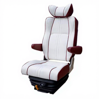 Siège conducteur convertible en cuir AutoLiuMa, très demandé, pour camping-car, MPV, fourgonnette, avec suspension réglable