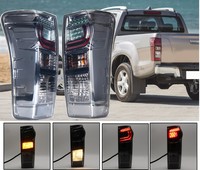 Nouveau design, haute performance, couleur fumée, 6000K, 5000 lumens, feu arrière LED pour Isuzu D-MAX 2020 et plus, accessoire de voiture 4 portes