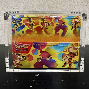 SHP เคสอะคริลิคใสคุณภาพสูงสำหรับ Pokemon TCG MEGA moonlit ดีบุก MEGA <span class=keywords><strong>clefable</strong></span> อะคริลิค4ชิ้นเคสฝาแม่เหล็กแข็งแรง - Product Image 6
