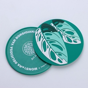 Sous-verres personnalisés en silicone, promotionnels, résistants à la chaleur et antidérapants pour tasses à eau, tasses à bière en papier et tasses de voiture – Vente en gros - Product Image 5