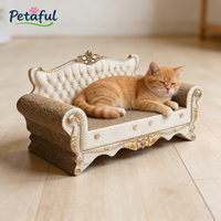 Grattoir pour chat en carton épais et durable, de forme canapé, grand et luxueux, moderne, vente en gros