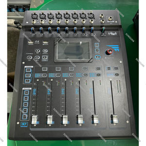 Nouvelle arrivée TF-12, console de mixage numérique 12 canaux, mixage musical <span class=keywords><strong>DJ</strong></span>, effets DSP, WIFI pour événements, studio, réunions, conférences, spectacles - Product Image 4