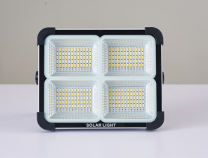 Outdoor Detachable <b>Battery</b> 100w Portable Ip66 Five Speed Lighting Dimmable Led Solar Flood Light - Product Image 2