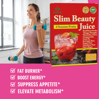 Jus de Collagène Minceur Beauté, Boisson Minceur à base d'Extrait de Garcinia Cambogia, Jus Amincissant pour la Perte de Poids – Nouvelle Formule Très Demandée
