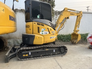 Mini-excavatrice sur chenilles d'occasion Kobelco SK35 SK55 SK60 SK75 de bonne qualité à prix réduit Shanghai - Product Image 3