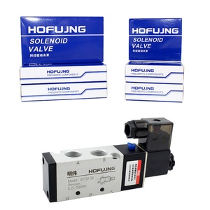 4V Series 5/2 Way 4V310-10 Single Electric <b>Control</b> Solenoid Valve Hofujng - Product Image 3