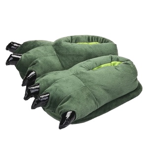 드롭쉬핑 2026 겨울 크리스마스 선물 공룡 테디베어 크리스마스 슬리퍼 - Product Image 1