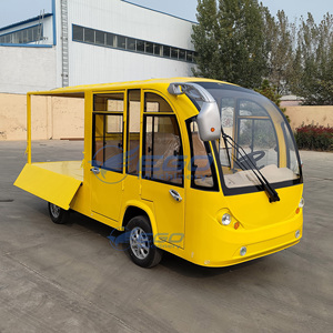 Autobús Turístico Eléctrico Amarillo, Autobús Pequeño con Estructura de Acero y Neumáticos, Garantía de 12 Meses para Aventuras Urbanas - Product Image 3