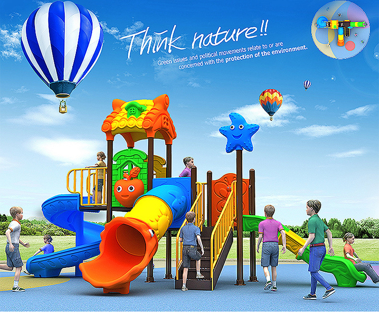 Customized High quality children school commercial outdoor games playground equipment