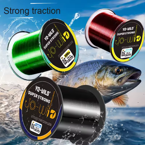 Wholesale Factory-Made Cheap YO-WILD 1000m Nylon Fishing <strong>Line</strong> High Strength Custom Sink Soft Fishing <strong>Lines</strong> with OEM/ODM - Product Image 1