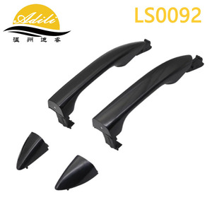 ฝาครอบมือจับประตู Adili สีดำ พลาสติกผสมโลหะ รุ่น LS0092 สำหรับรถยนต์ฮุนได ฮัวไต - Product Image 2