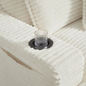 Modern Compact Corner Sleeper <b>Sofa</b> <b>Bed</b> Vacuum Compressed Foam Sponge Recliner <b>Chair</b> Living Room Boneless Fabric Couch in Box - Product Image 3