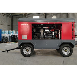 超静音柴油便携式空气压缩机，封闭式罩体设计，噪音低于75分贝，适合城市作业 - Product Image 3