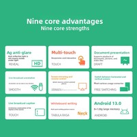 AWSTOUCH Terminal Táctil Todo en Uno para Transmisión en Vivo, Pantalla Grande, Influencers, Comercio Electrónico, Funciones Interactivas, Pantalla con IA