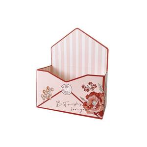 新款到货信封式花盒花纸袋DIY母亲节手工礼品盒 - Product Image 5