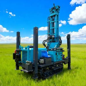 크롤러 전기 시동 유압식 수중 시추기 엔진 탑재 최대 500m 시추 깊이 100m-200m 옵션 간편한 조작 - Product Image 1
