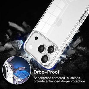Étui de téléphone portable pour Apple iPhone 17e Air 17 Pro Max, coque transparente 360 °   Étui de <span class=keywords><strong>protection</strong></span> d'écran complet pour téléphone - Product Image 4