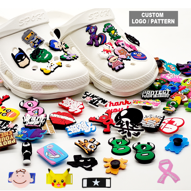 Поставщик подвесок CrocK Croc, индивидуальный логотип, оптовый дизайнер, цветочные мексиканские Сабо, аксессуары для садовой обуви, новинка 2022 г.