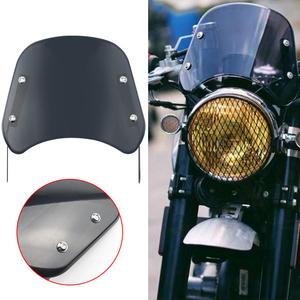 Kit de support d'extension de déflecteur de pare-brise de moto détachable compatible avec CG125 CN125 CBF190TR Spoiler de pare-brise - Product Image 3