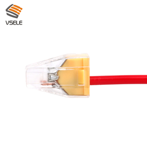 VSELE Direct Factory Sales <span class=keywords><strong>2</strong></span>-polige Kunststoff draht verbinder 1,0mm bis <span class=keywords><strong>2</strong></span>,5mm Schnell kabel in Steck verbindern - Product Image 1