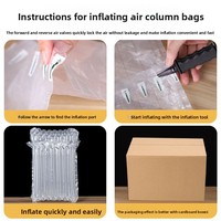 Sacs à colonnes d'air Diflai Chine en gros, rouleaux de film à bulles gonflables pour emballage de protection, multi-tailles, livraison express