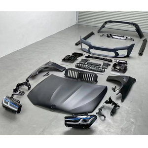 Conversiones para <span class=keywords><strong>BMW</strong></span> 5 SERIES F10 2011-2017 a estilo G30 M5 <span class=keywords><strong>2021</strong></span> con kit de carrocería de parachoques trasero delantero. - Product Image 1