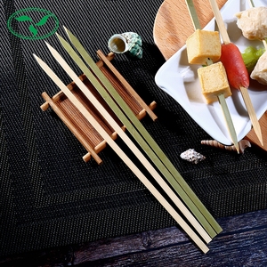 High Quality <strong>Wooden</strong> Bamboo <strong>Skewers</strong> Stick BBQ Barbecue Meat <strong>Skewer</strong> - Product Image 6