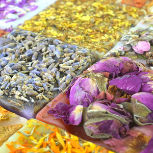 Jabón de baño orgánico Natural para limpieza de la piel, flores, rosas, pétalos secos, hecho a mano, gran oferta - Product Image 3