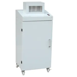 Trituradora de residuos electrónica de alta confidencialidad/Trituradora de papel de oficina de corte cruzado de reciclaje de residuos electrónicos