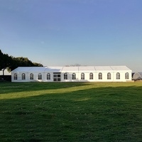 Tente de réception de mariage de grande taille avec structure en aluminium robuste, capacité de 1000 personnes, tissu en PVC, pour événements en plein air