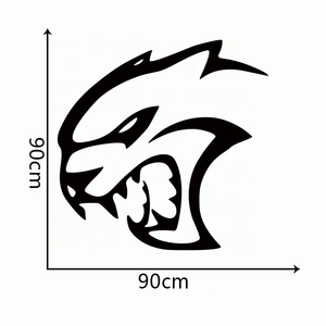 2Pcs Personalized <strong>Car</strong> Decoration Stickers <strong>Decal</strong> Wraps Vinyl Stickers Custom Size for <strong>Cars</strong> - Product Image 6