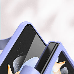 Cubierta anticaída para <span class=keywords><strong>Samsung</strong></span> <span class=keywords><strong>Z</strong></span> <span class=keywords><strong>Flip</strong></span> 5 PC + PU bolsas para teléfono móvil con soporte cubierta para teléfono celular para <span class=keywords><strong>Samsung</strong></span> <span class=keywords><strong>Z</strong></span> <span class=keywords><strong>Flip</strong></span> 5 - Product Image 4