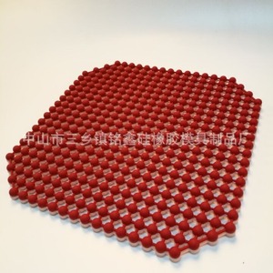 GuiPai Multifunctional Silicone Seat Cushion USB Rechargeable Cooling Massage Pad For Car Back Support - Product Image 4
