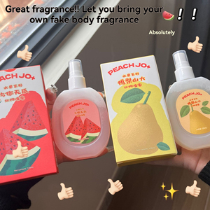 Serie de frutas Tela Fragancia fresca Spray Ligero Bacteriostasis Disipador de olores Spa & Fragancia Venta al por mayor Parfum Femme - Product Image 5