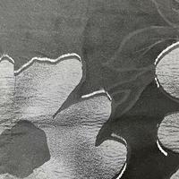Tissu jacquard brocart léger 100 % polyester à motifs floraux découpés, coloré, style Dubaï, pour vêtements ABAYA pour filles – Collection 2025 à succès