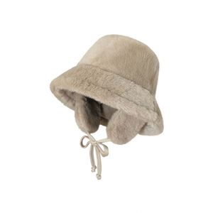 Sombreros de Pescador de Peluche Suaves y Cálidos para Invierno, Divertidos, Blancos y Negros, con Peluche de Sherpa - Product Image 5