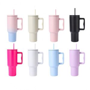 Vaso Térmico Personalizado de Acero Inoxidable 304 de 40 oz, Libre de BPA, Ecológico, para Viajes, Auto, Cerveza, con Asa - Product Image 1