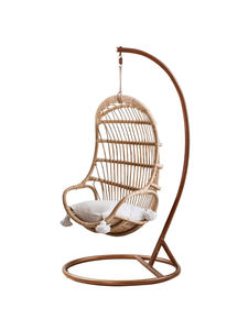 <span class=keywords><strong>Silla</strong></span> <span class=keywords><strong>Colgante</strong></span> de Ratán para Interiores/Exteriores, Diseño de Nido de Pájaro, Columpio de Patio para Relajarse - Product Image 6