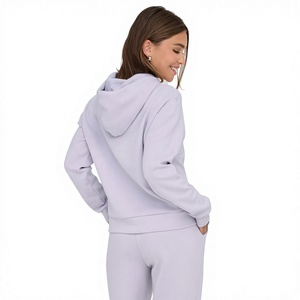 Women's Comfortable Oversize Floral Printed Hoodie 100% Cotton Knitted Unique Design for Autumn Winter Season - Product Image 6